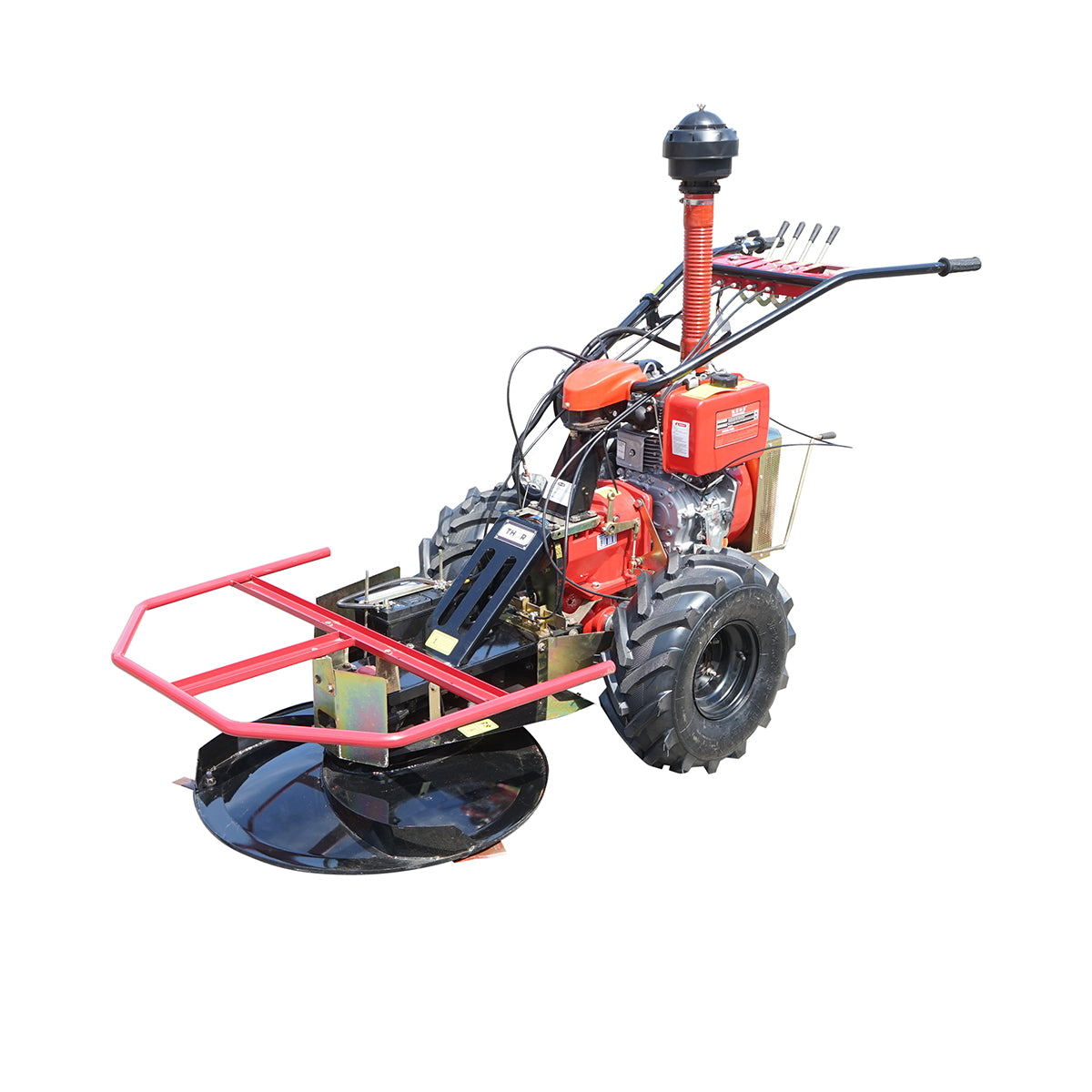 950mm rotary mower with diesel engine and electric start 1850x880x860mm